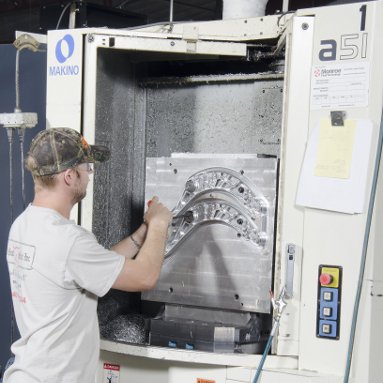Where prior equipment required several spindle replacements, downtime on the Makino horizontal machining centers have been limited to preventive maintenance activities, even while running around the clock, five days a week.