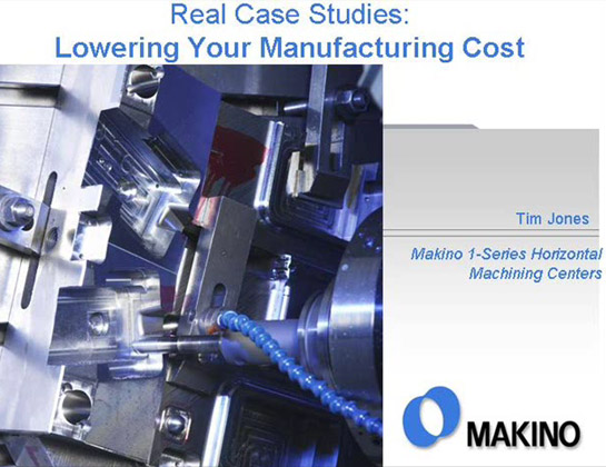Lowering Your Cost of Machining
